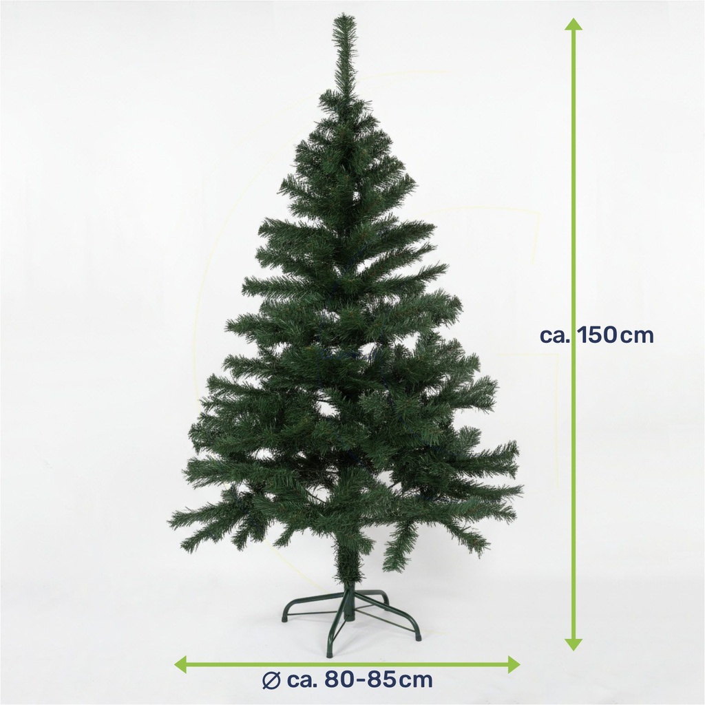 Kuenstlicher-Weihnachtsbaum-Tannenbaum-Christbaum-Tanne-Kuenstlich--Weihnachtsbaum--Tannenbaum--Kunstbaum--Christbaum--Tanne--Kunststoff--150cm--Gruen--Nadelbaum--Weihnachten--Baum--Plas_8.jpg