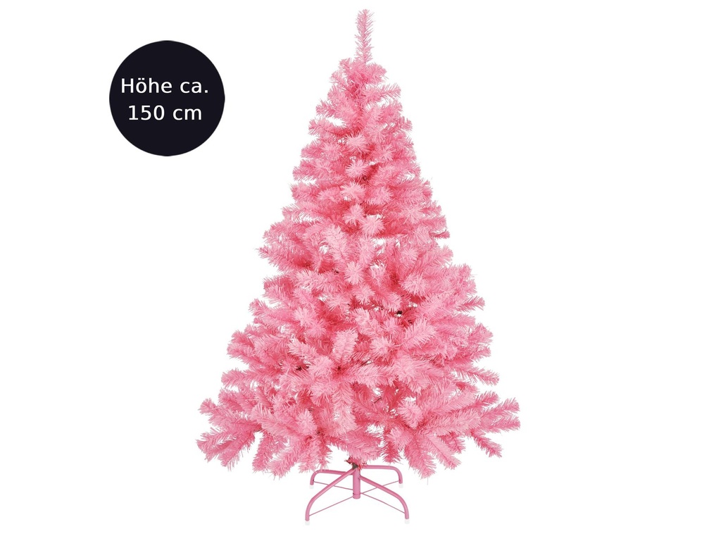 Kuenstlicher-Weihnachtsbaum-in-pink-Tannenbaum-Kunstbaum-Christbaum-Tanne-1-5m-Kuenstlich--Weihnachtsbaum--Tannenbaum--Kunstbaum--Christbaum--Tanne--Kunststoff--150cm--Pink--Rosa--Nadelb_3.jpg