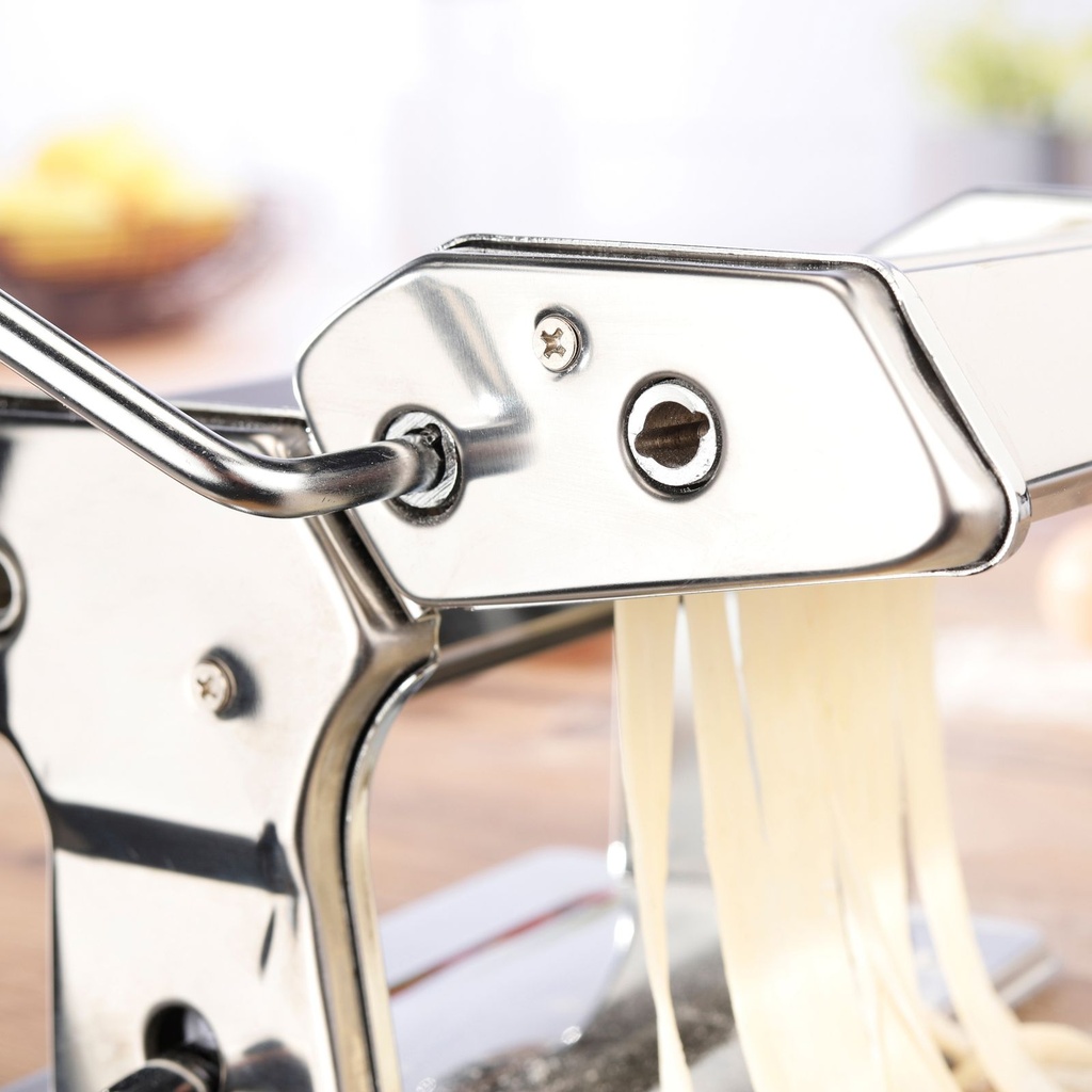 Edelstahl-Nudelmaschine-Pasta-Tagliatelle-Maschine-Edelstahl--Nudelmaschine--Pastamaschine--Nudel--Pasta--Tagliatelle--Maschine--verchromt--mechanisch--Silber--Metall--Spaghetti--Handkur_4.jpg