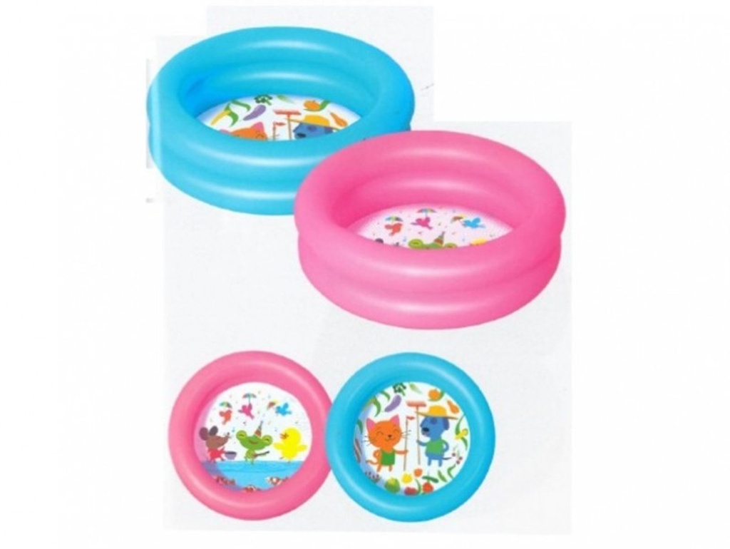 Bestway Kiddie Pool aufblasbar 2 Ringe