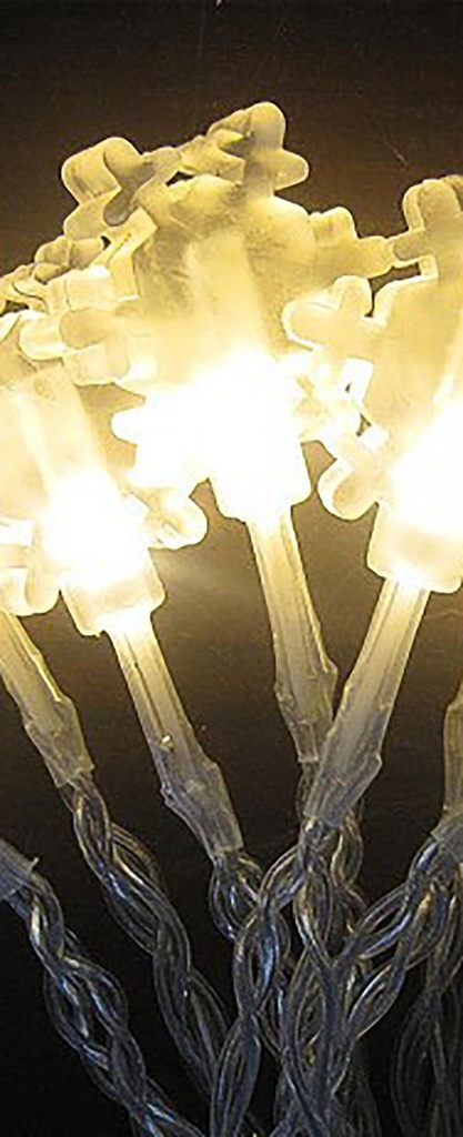 20 LED Lichterkette Innen Warmweiß