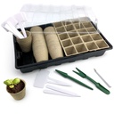 67-teiliges Anzucht Set Mini-Gewächshaus