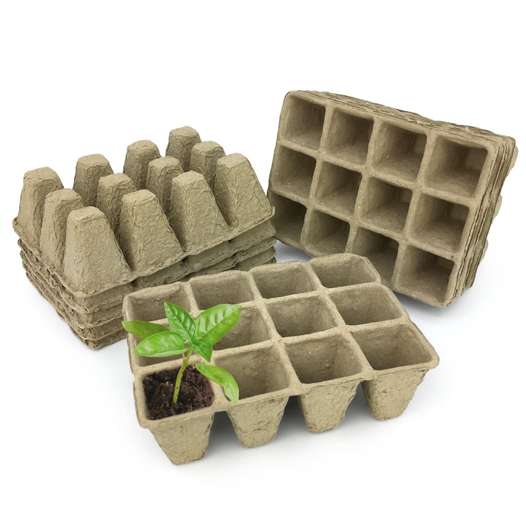 Anzuchtplatte Anzuchttöpfe Saattopf kompostierbar