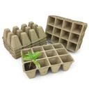 Anzuchtplatte Anzuchttöpfe Saattopf kompostierbar