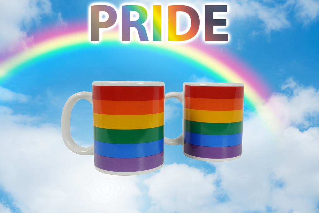 Pride Tasse – Regenbogenflagge für bunte Statements