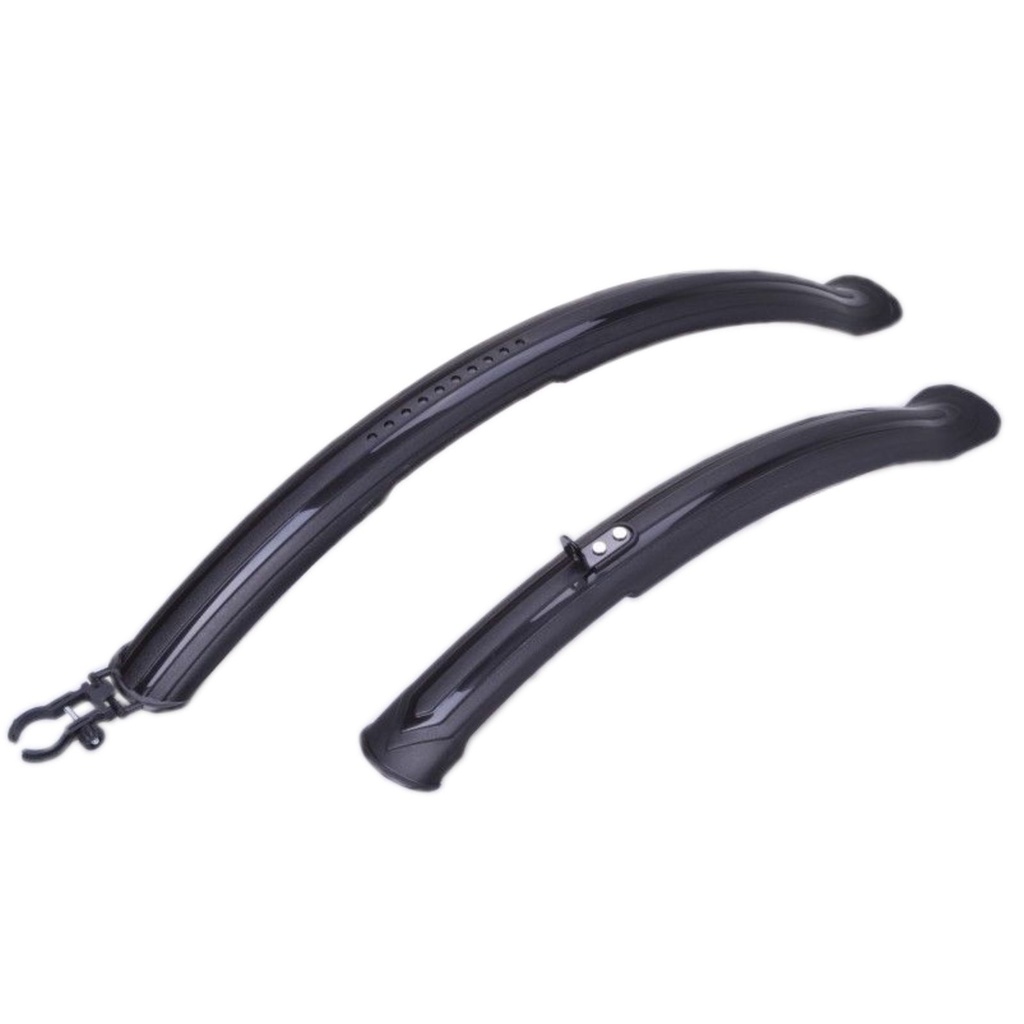 Fahrrad Schutzblech Set schwarz 24" 26"