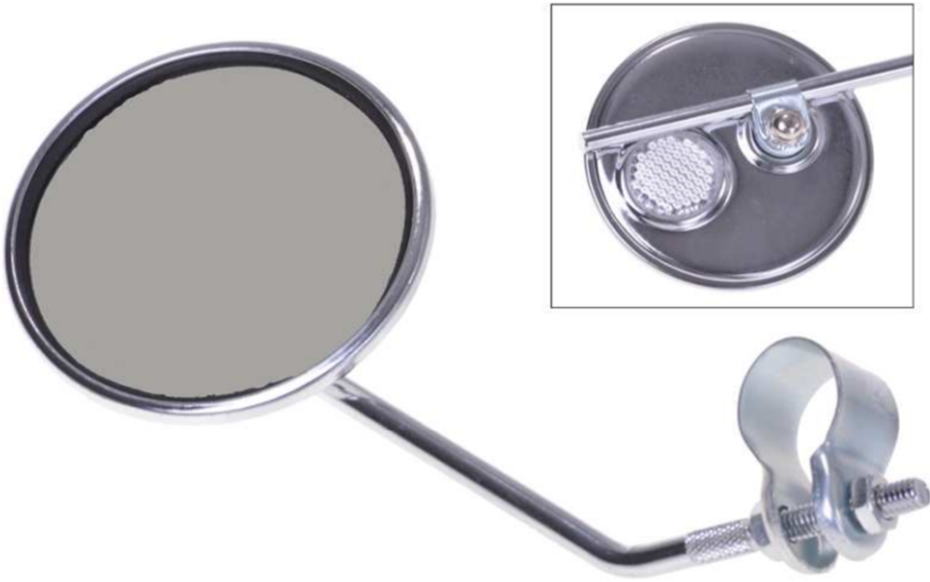 Chrom Fahrradspiegel Rückspiegel Lenkerspiegel Fahrrad