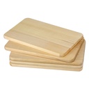 5x Frühstücksbrettchen Holz