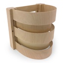 Sauna Lampenschirm Holzblendschirm L200xB195xH165mm