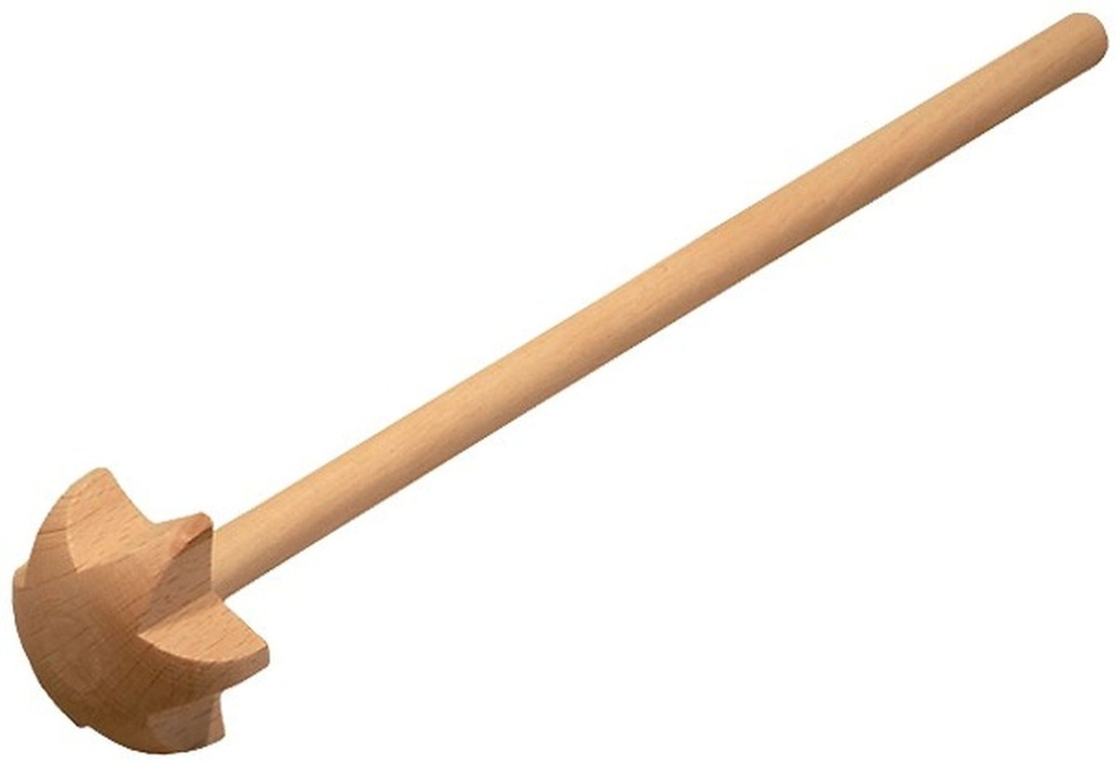Quirl Handrührer Mixer Schaumschläger Buchenholz