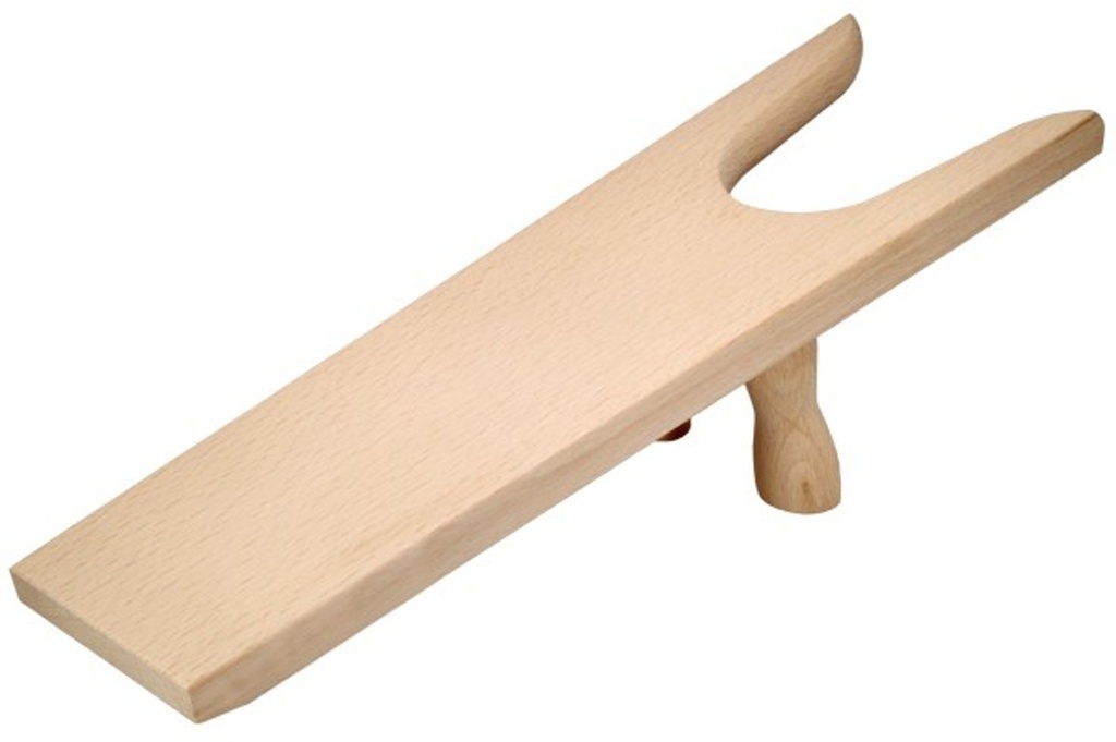 Stiefelknecht aus Holz praktischer Stiefelauszieher Ausziehhilfe