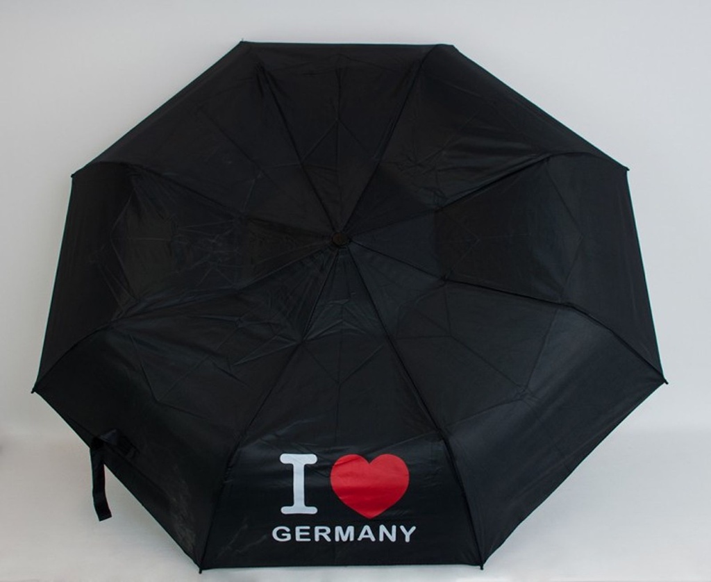 I LOVE GERMANY Teleskop- Taschenschirm Schirm Regenschirm #1