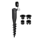 Bodenhülse Rasendorn Bodenanker Sonnenschirmhalter Schirmhalter 40cm