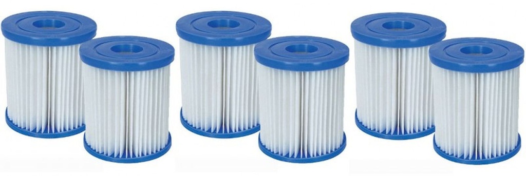 Bestway Filterkartuschen Gr.1 Ersatz 4er