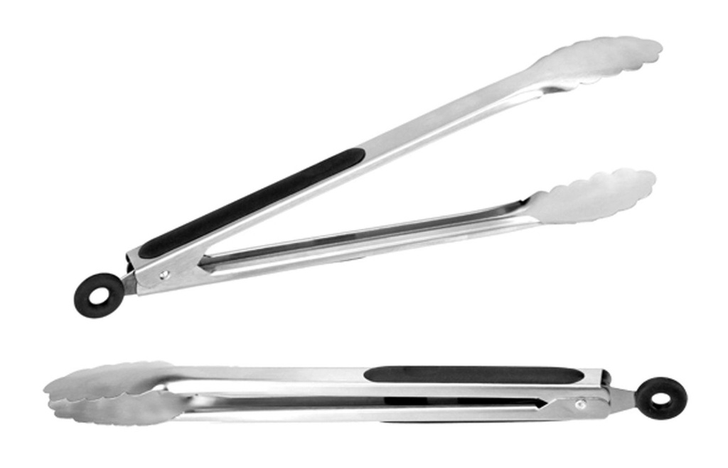 [7646] Küchenzange Edelstahl Grillzange
