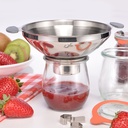 Edelstahl Trichter Einfüllhilfe Einmachtrichter