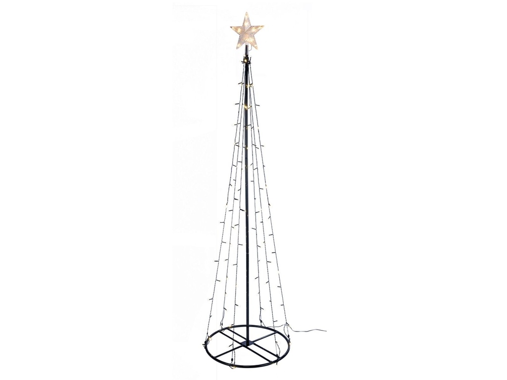 [8111] Garten-Weihnachtsbaum Weihnachtsbeleuchtung Garten Baum 180cm