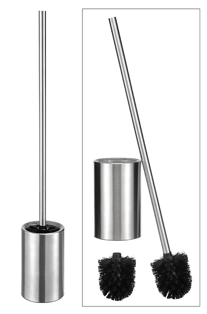 Edelstahl WC-Garnitur & Bürstenhalter