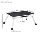 Einstufiger Tritt Stufe Tritthocker Klapptritt Hocker Erhöhung