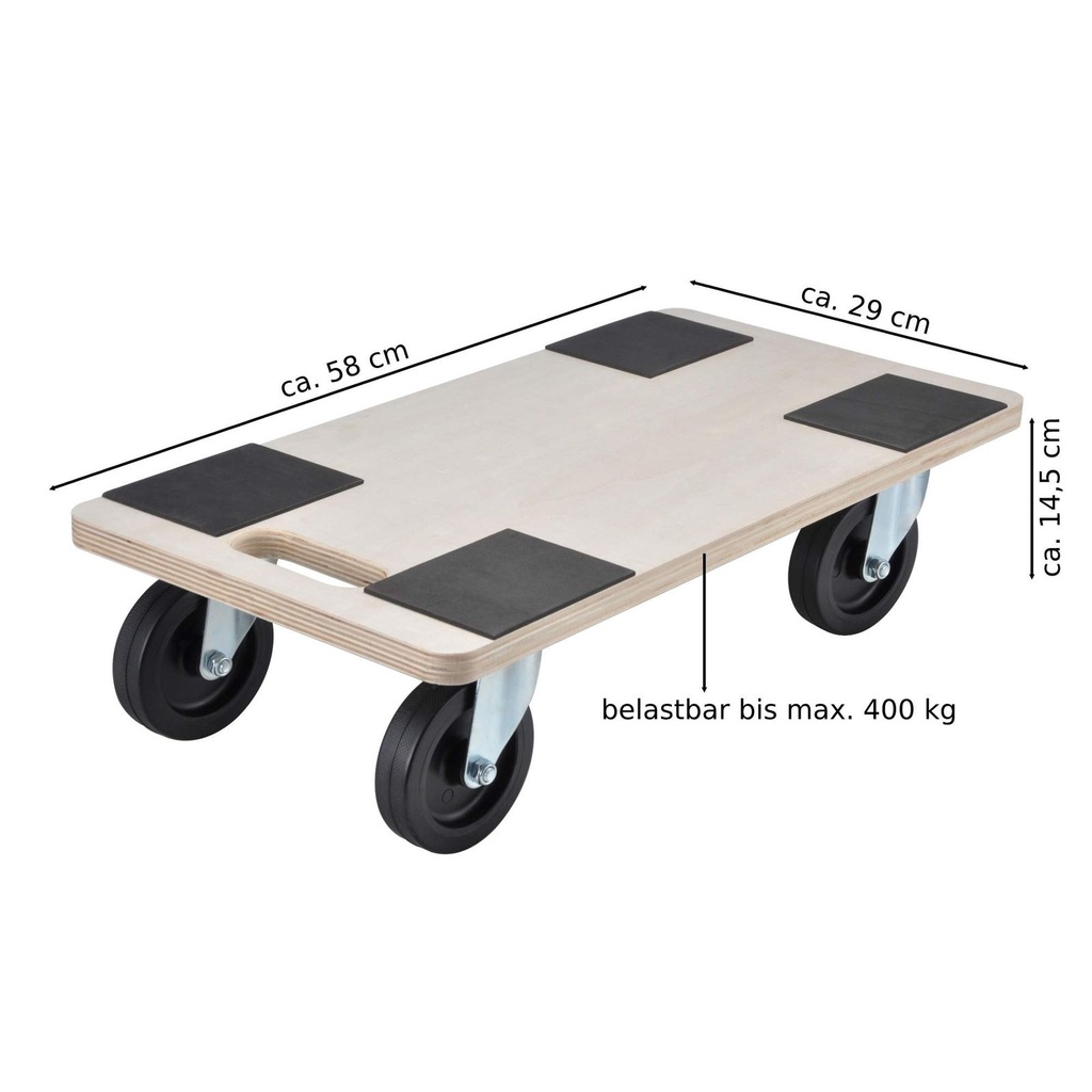 Transport Rollbrett bis 400 kg