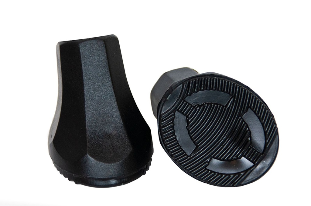 [9657] 1 Paar Kunststoff-Füße für Zweibein Fahrradständer