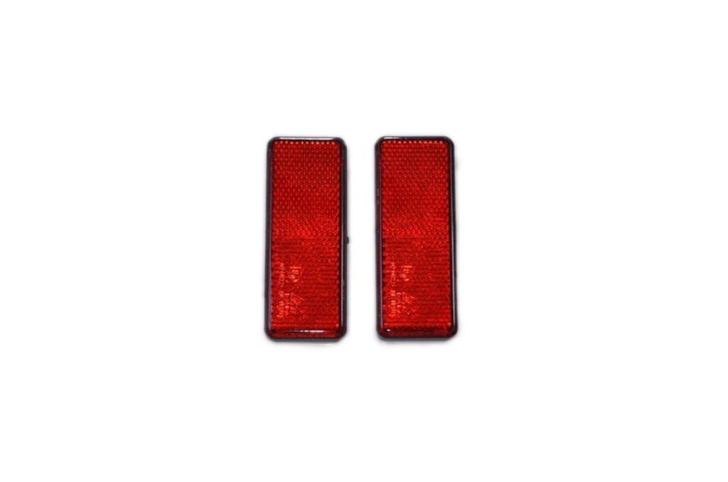 2x Reflektor, Katzenaugen, selbstklebend