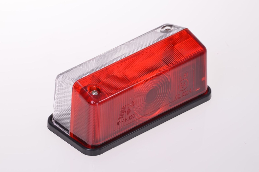 [9750] Anhänger Umrissleuchte PKW LKW Umriss Lampe Leuchte Rot Weiß