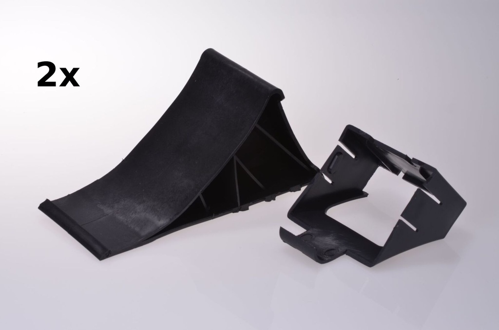 [9922] 2x Bremskeil für PKW Anhänger Wohnwagen Kunststoff