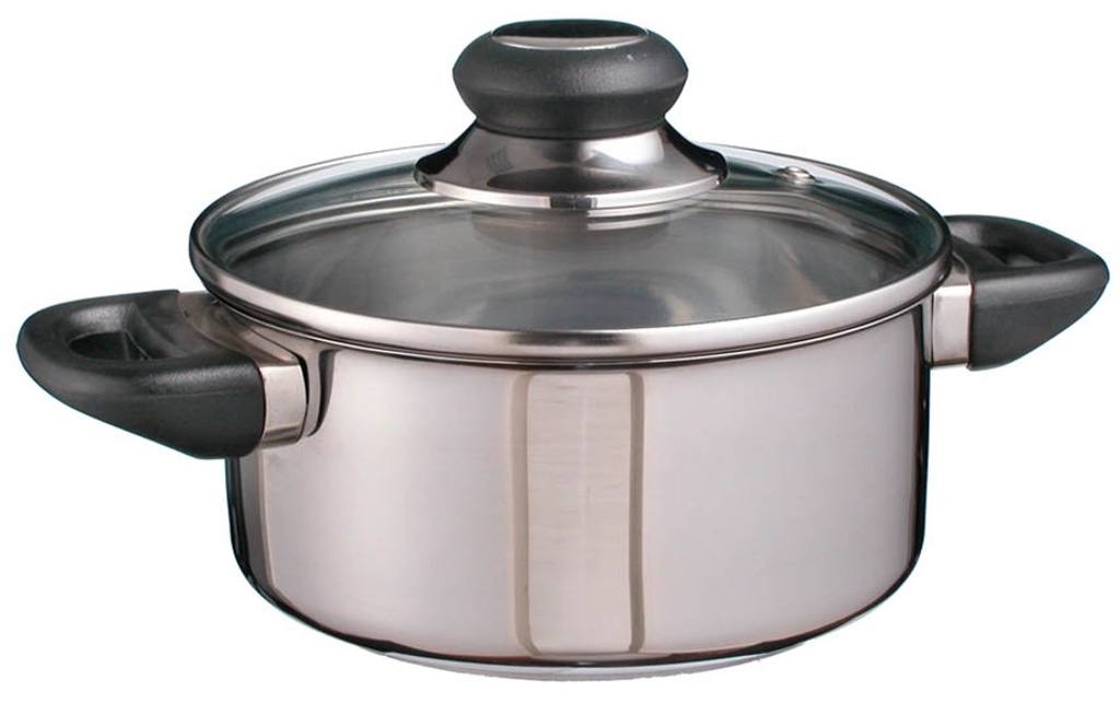 Edelstahl Bräter "Sylt" Topf Kochtopf Suppentopf