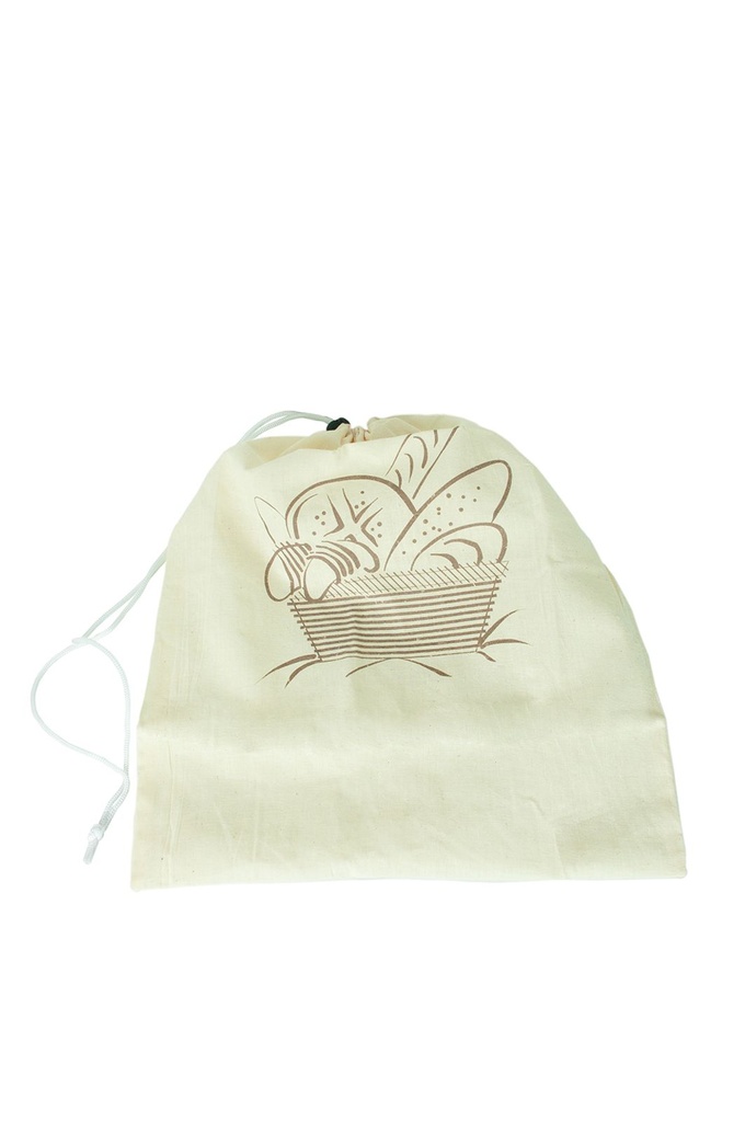 [12281] Brotbeutel Brötchenbeutel Brottasche Aufbewahrung Baumwolle 34 x 43 cm