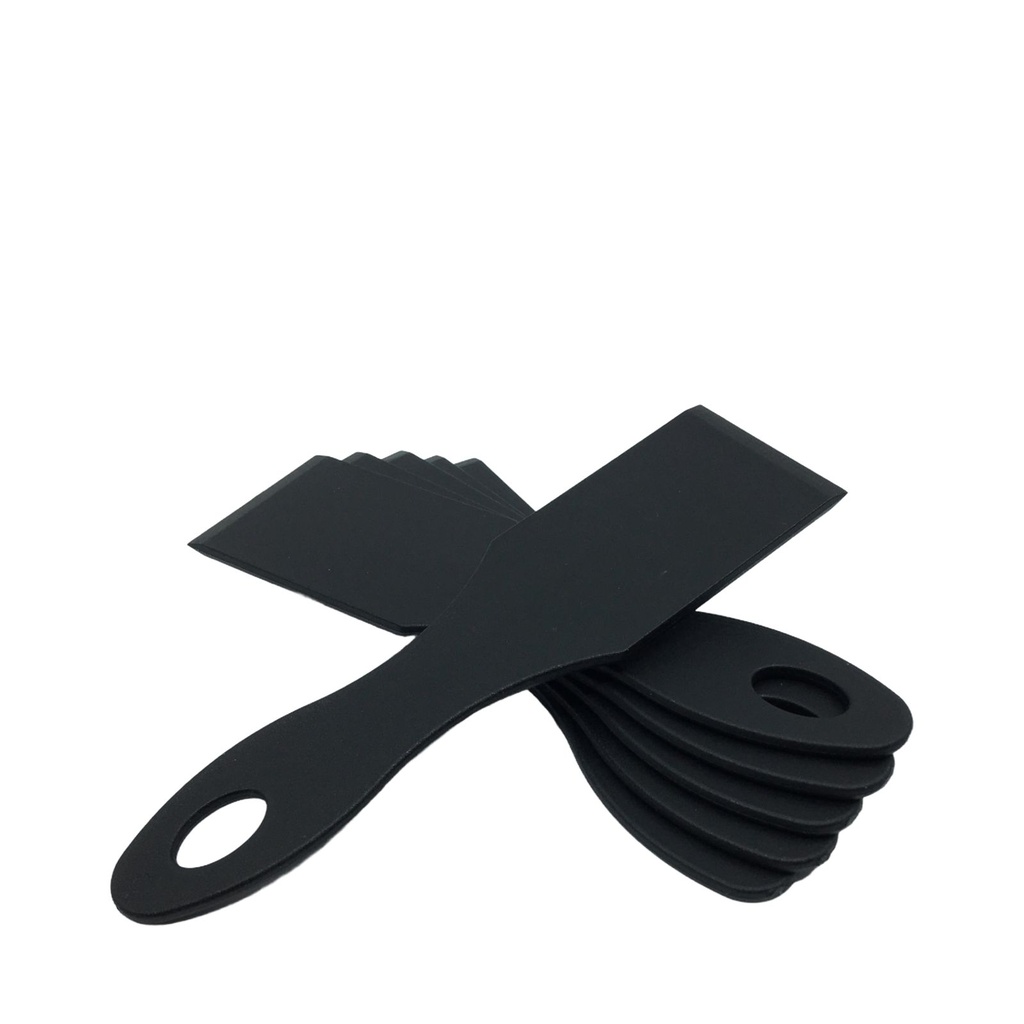 [12646] 6er-Set Racletteschieber Raclettespachtel aus Kunststoff