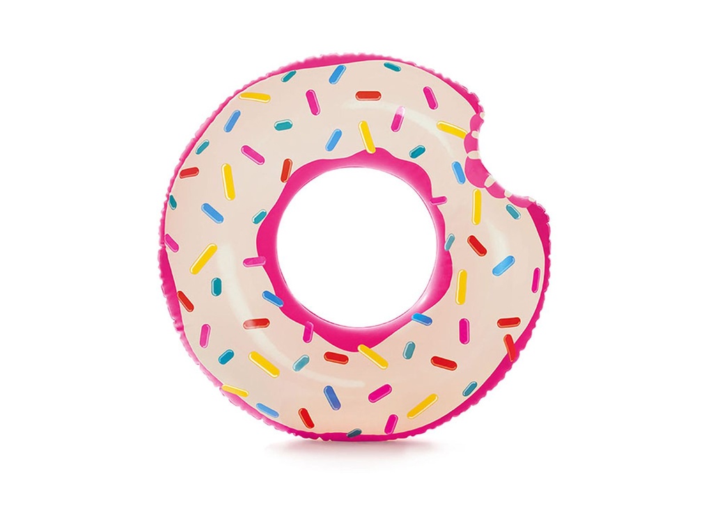 INTEX Schwimmring Donut Biss Schwimmreifen Wasserreifen Badeinsel Wasserliege