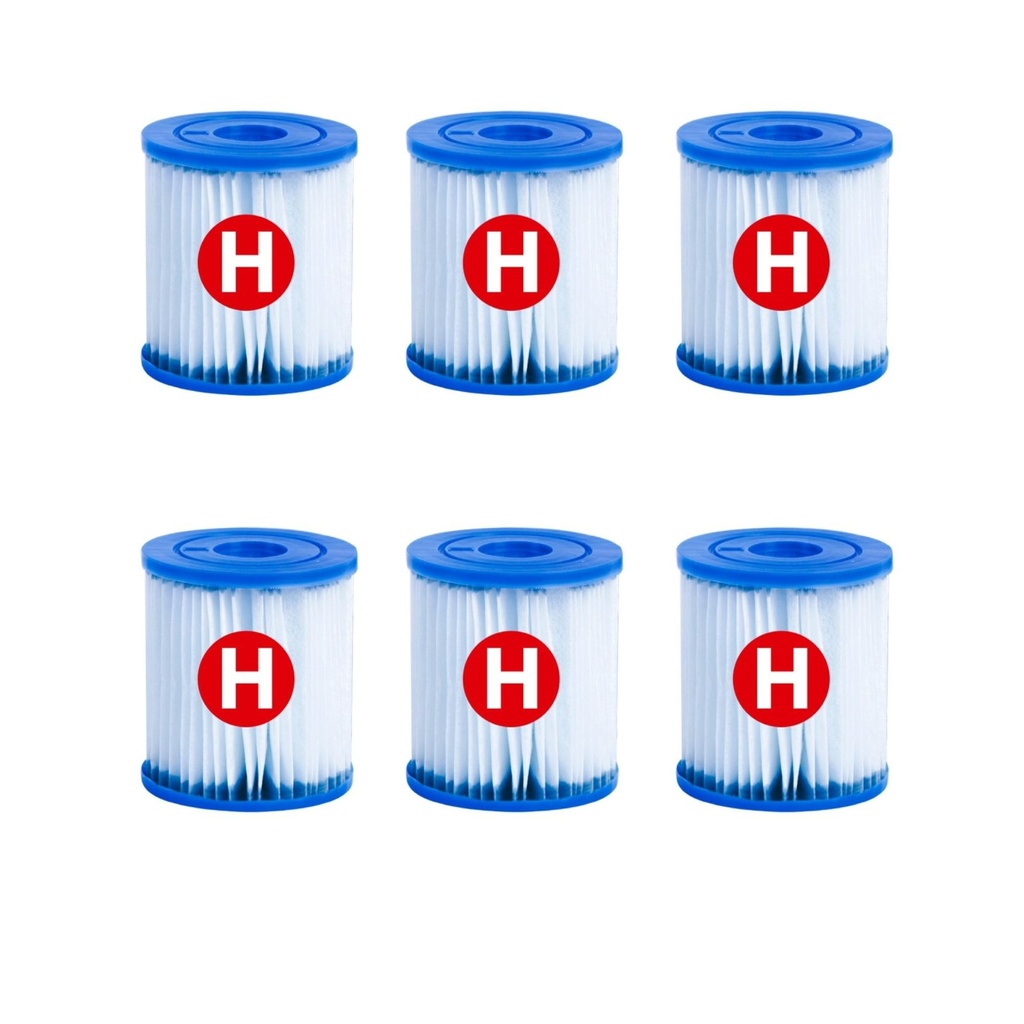 INTEX Kartusche Filterpumpe Filter Easy-Set-Pool H 6er Set