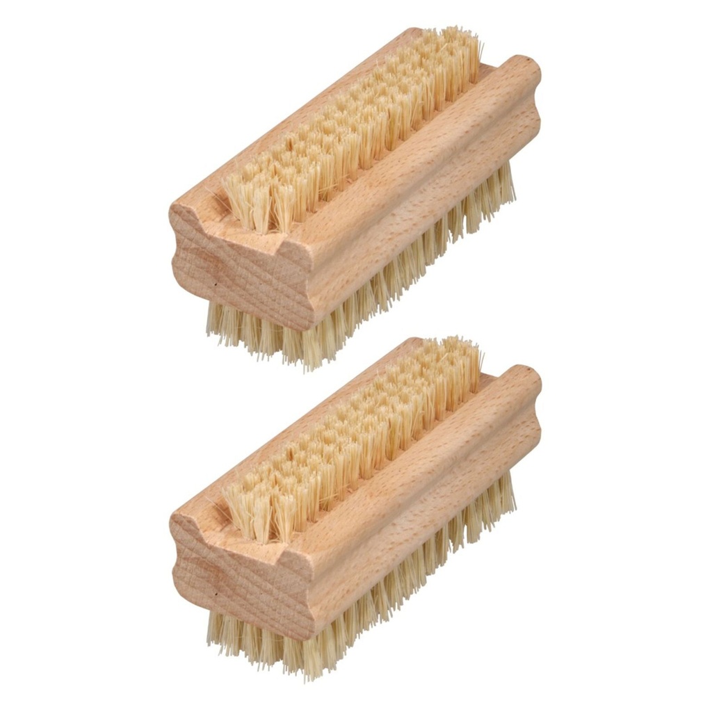 [12801] Nagelbürste Handbürste aus Buchenholz