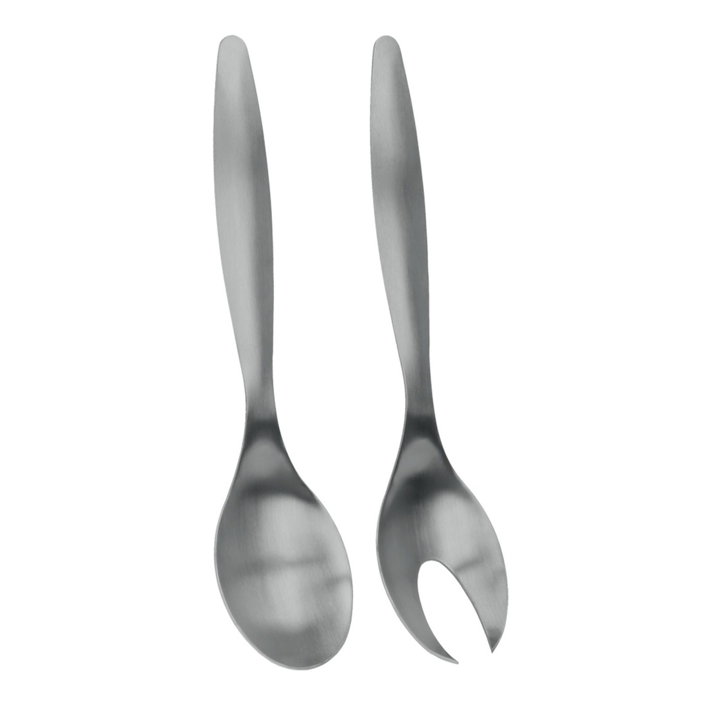 Edelstahl Salatbesteck & Zange