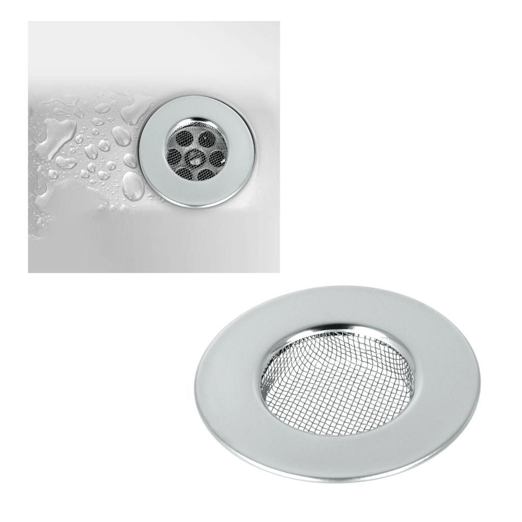 Edelstahl Haarsieb 7,5cm Abflussfilter