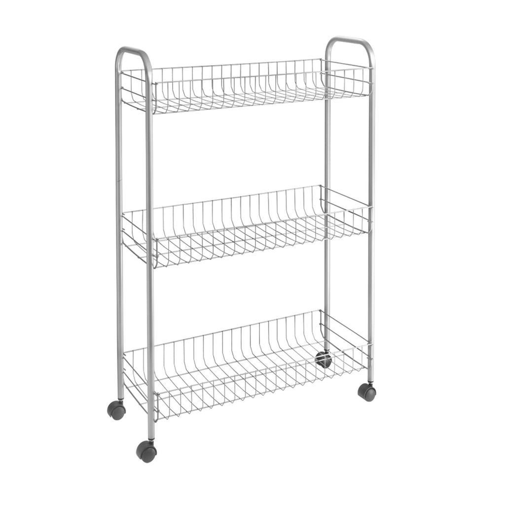 [12937] 3 Etagen Allzweckwagen Rollwagen Nischenwagen Etagenwagen Küchenwagen