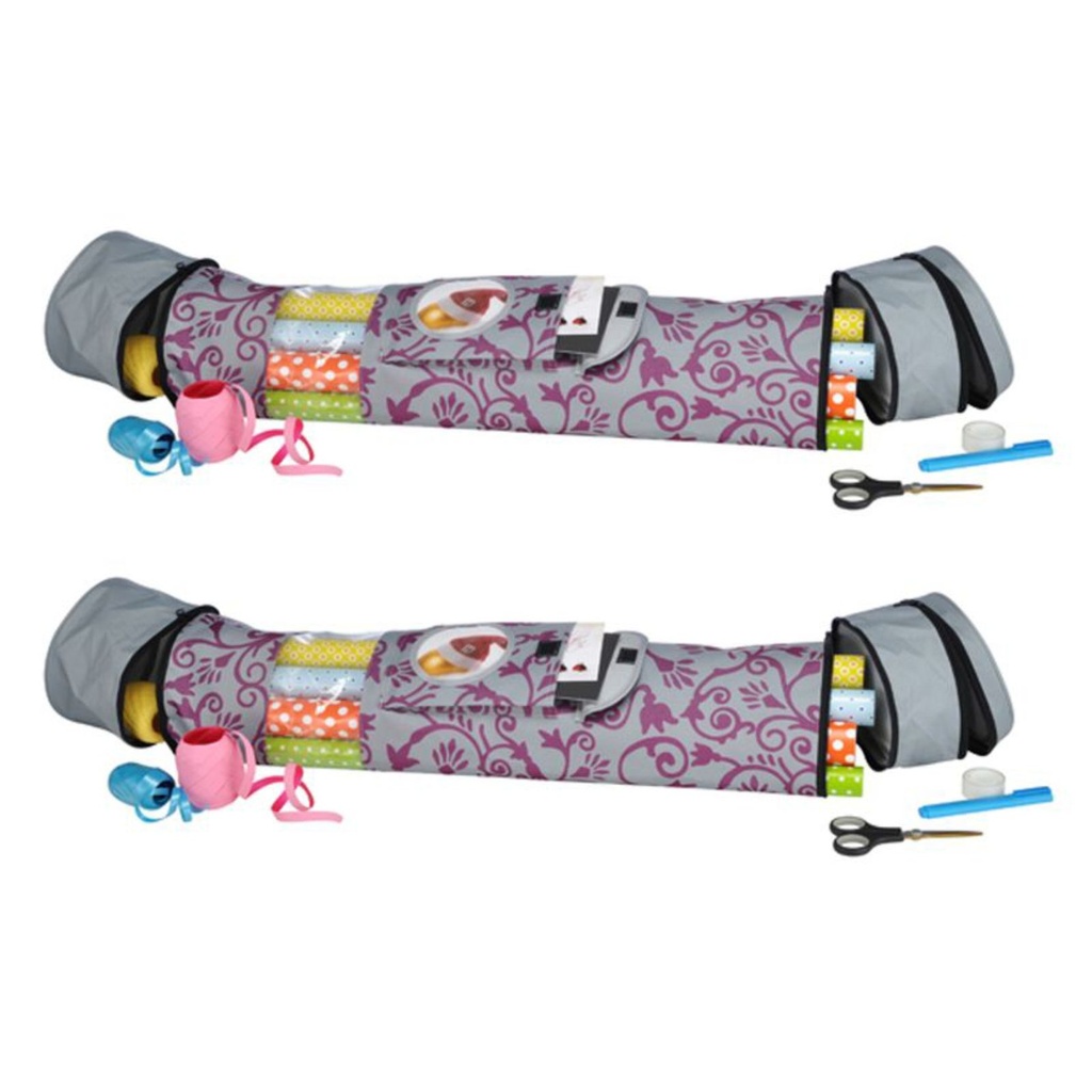 2er Geschenkpapier Organizer Tasche