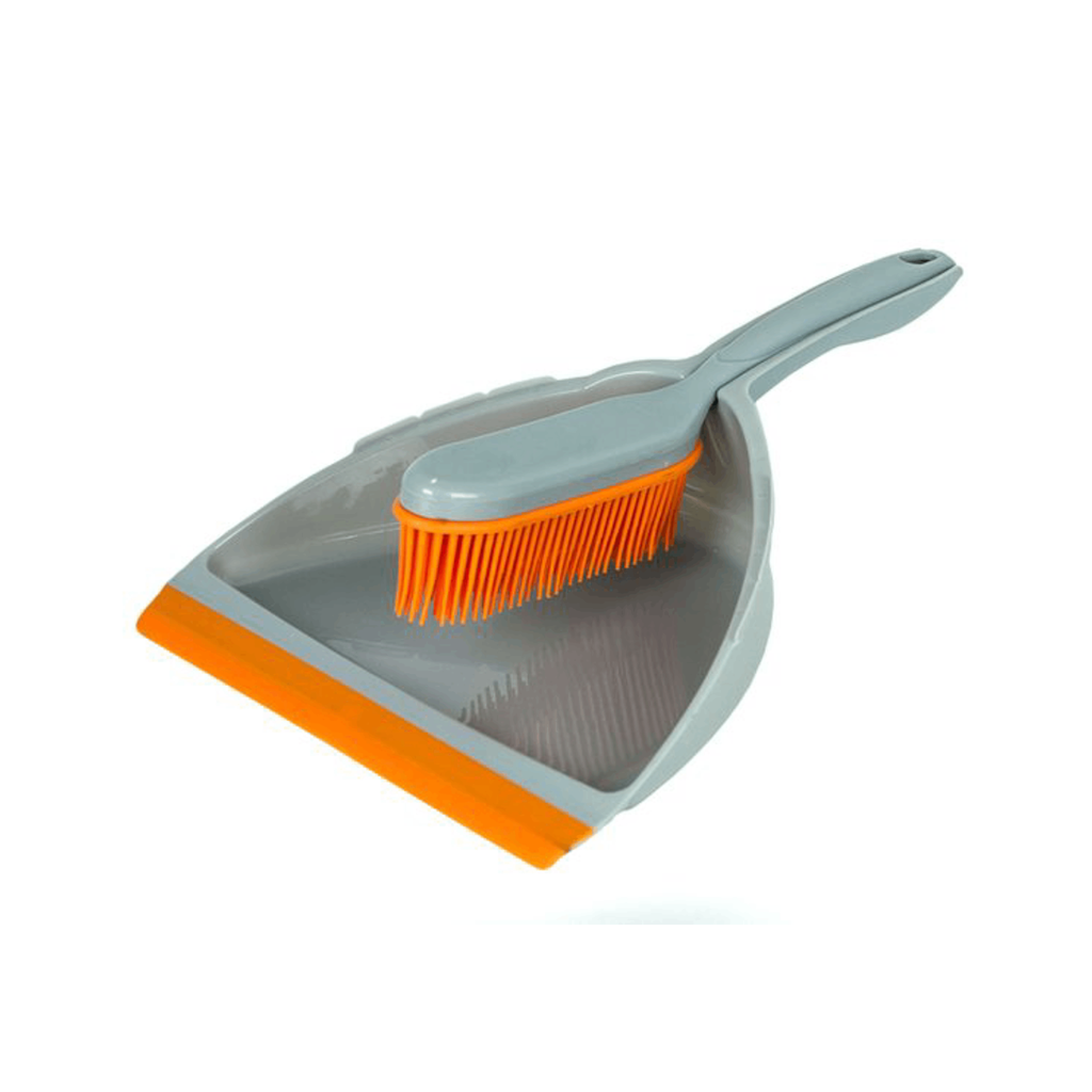 [13546] 2er Kehrset mit Handfeger & Kehrschaufel