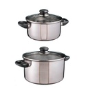 Edelstahl Kochtopf "Sylt" Set