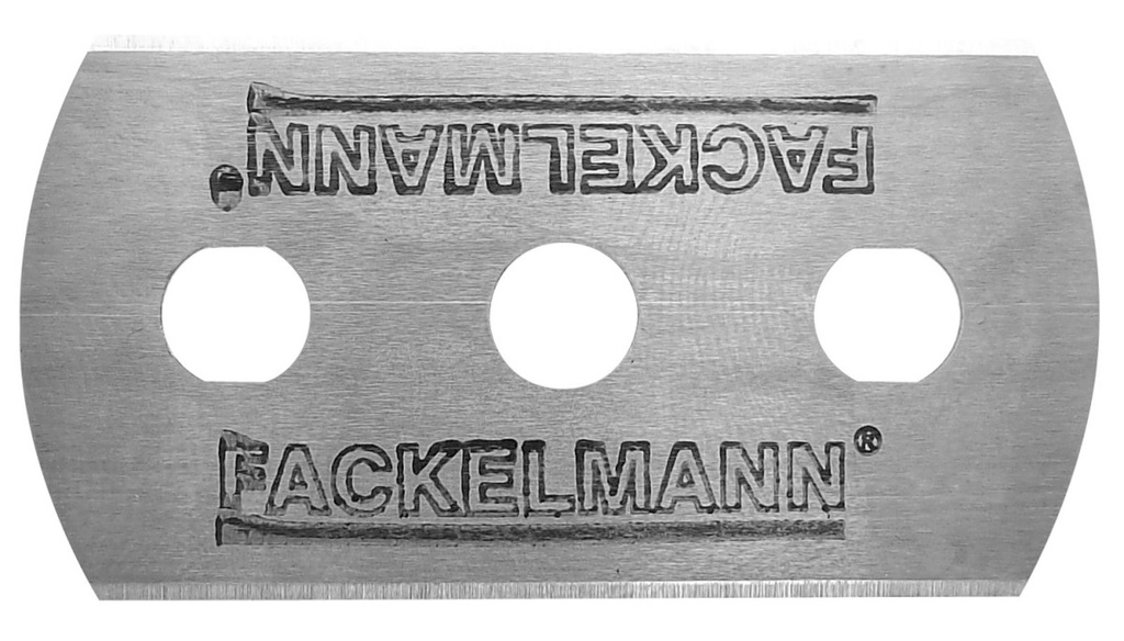 5 Ersatzklingen Edelstahl für Glasschaber