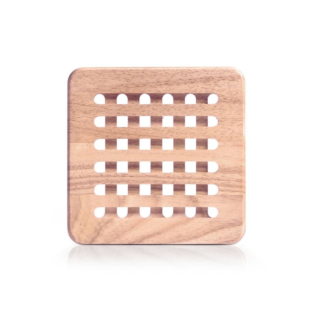 Buchenholz Untersetzer 20x20x1,5cm