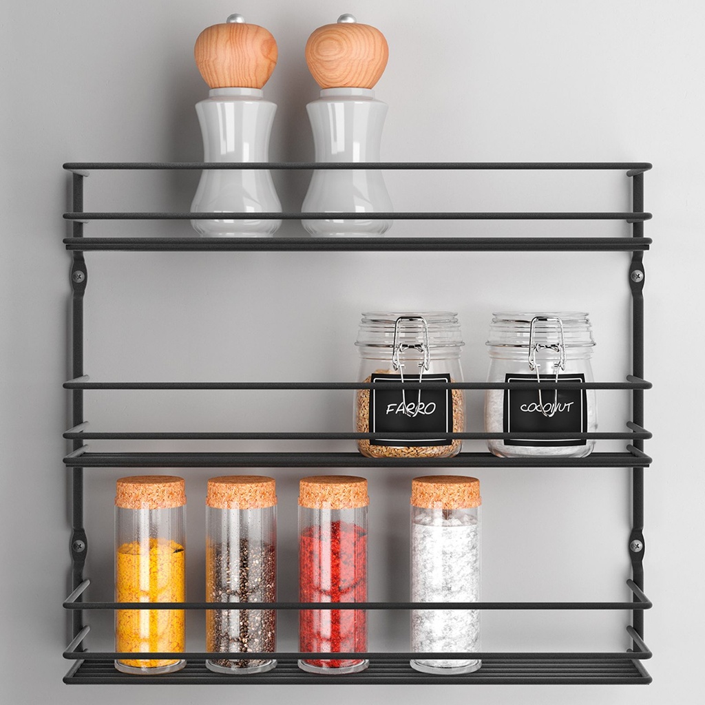 3 Etagen Gewürzregal Küchenregal