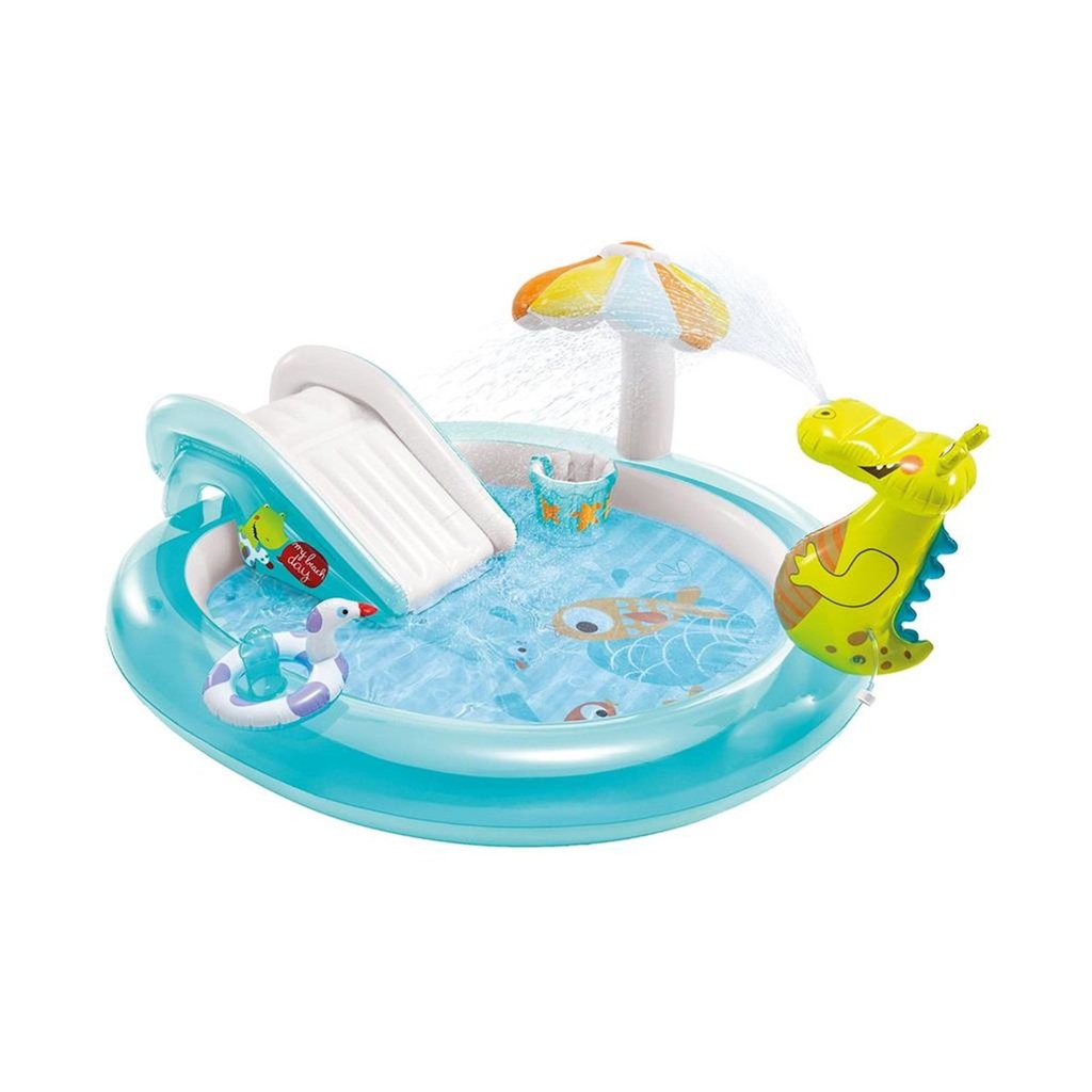 INTEX Gator Play Center Swimming Pool Planschbecken Kinderpool 201 cm
