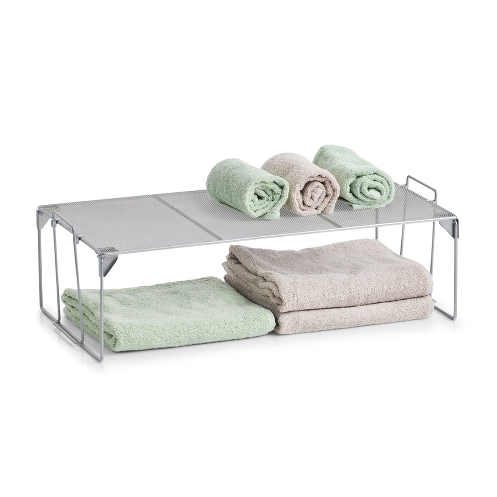 [15076] Zeller Schuhregal stapelbar 57x30.5x16.5 cm