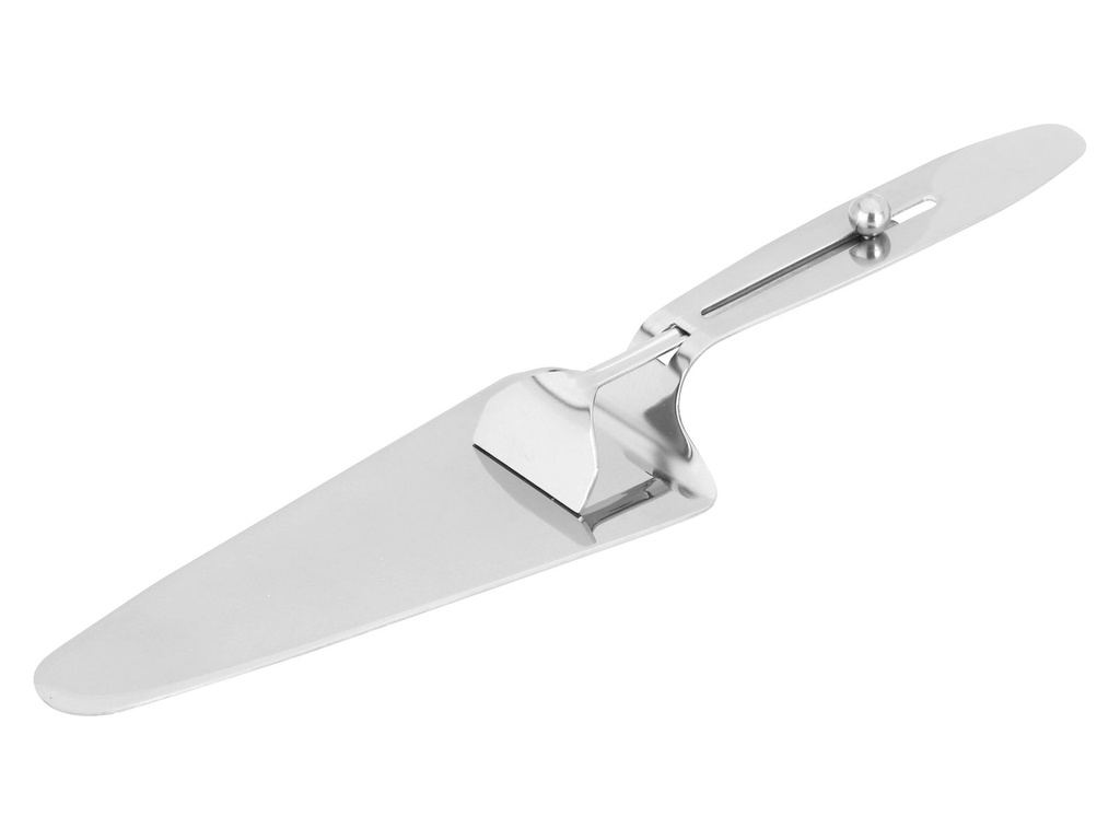 Edelstahl Tortenheber mit Schieber