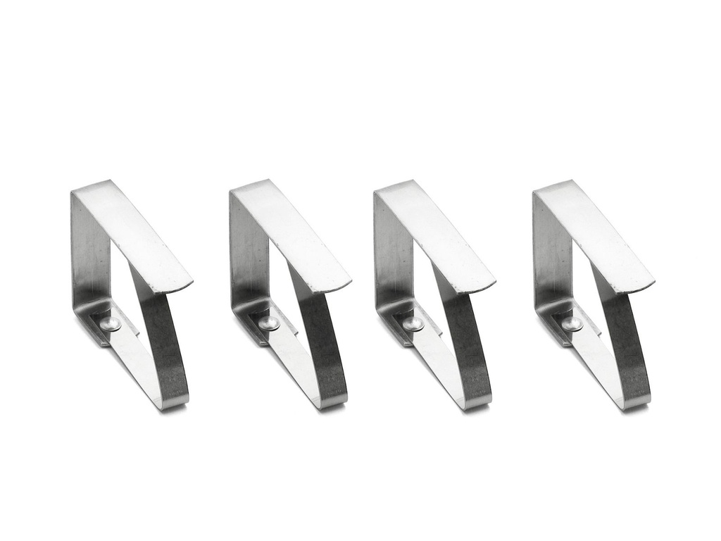 Edelstahl Tischtuchklammern Tischdeckenklemme