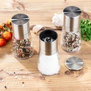3er Set Gewürzmühlen Salzmühle Pfeffermühle Mühle Chillimühle