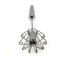 Handquirl Schneebesen Edelstahl Milchaufschäumer Handrührer