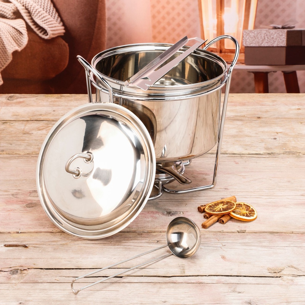 5-tlg. Feuerzangenbowlen Set 3,5 L